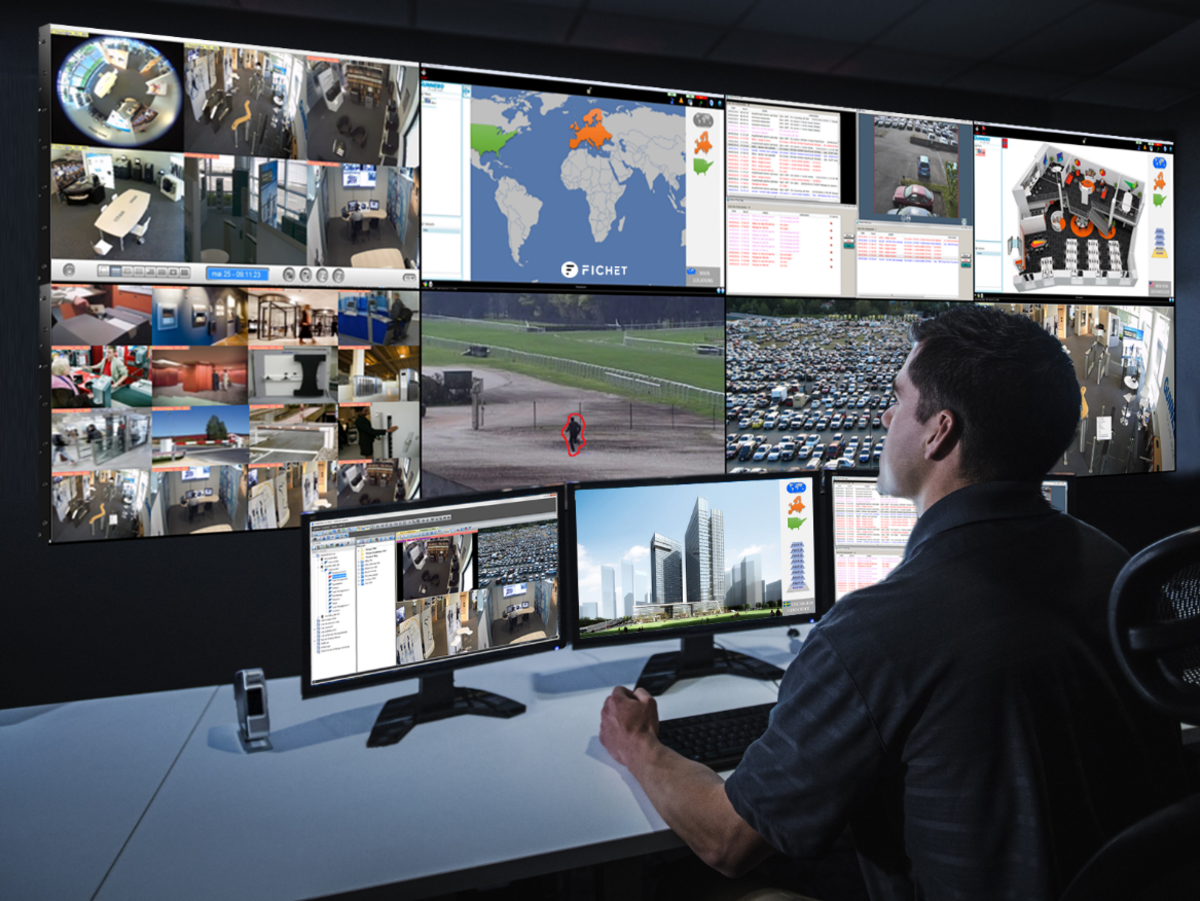 Fichet Security Solutions België - Visiosave monitoring - Camerabewaking / CCTV - Elektronische Beveiliging - Geïntegreerde beveiliging van meerdere locaties – Fichet beveiligingsoplossingen